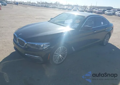 2018 BMW 540I из США, поврежденный, VIN WBAJE5C54JG918138